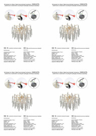 Потолочная люстра Vitaluce V2855-8/7PL