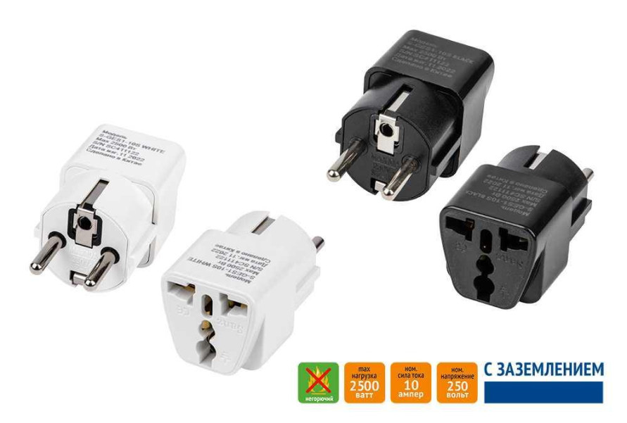 Переходник сетевой Uniel 1гн с/з S-GES1-10S White UL-00010561