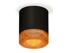 Комплект накладного светильника Ambrella light Techno Spot XS7402014 SBK/CF черный песок/кофе (C7402, N7195)