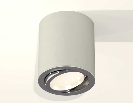 Комплект накладного светильника Ambrella light Techno Spot XS7423021 SGR/PSL серый песок/серебро полированное (C7423, N7003)