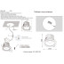 Встраиваемый светодиодный светильник Crystal Lux CLT 005C108 WH