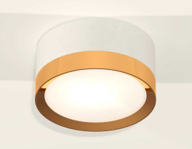 Комплект накладного светильника Ambrella light Techno Spot XS8101005 SWH/PYG белый песок/золото желтое полированное GX53 (C8101, N8124)