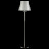 Торшер Crystal Lux Nicolas PT1 Nickel/White