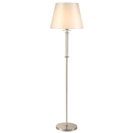 Торшер Crystal Lux Nicolas PT1 Nickel/White