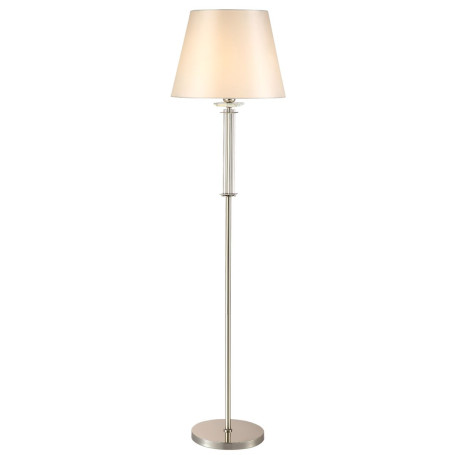 Торшер Crystal Lux Nicolas PT1 Nickel/White