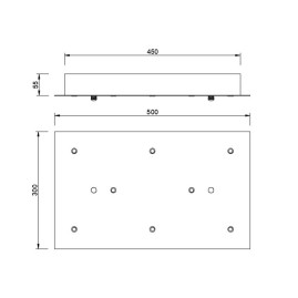 Потолочное основание Mantra Modular Light Florones 9387