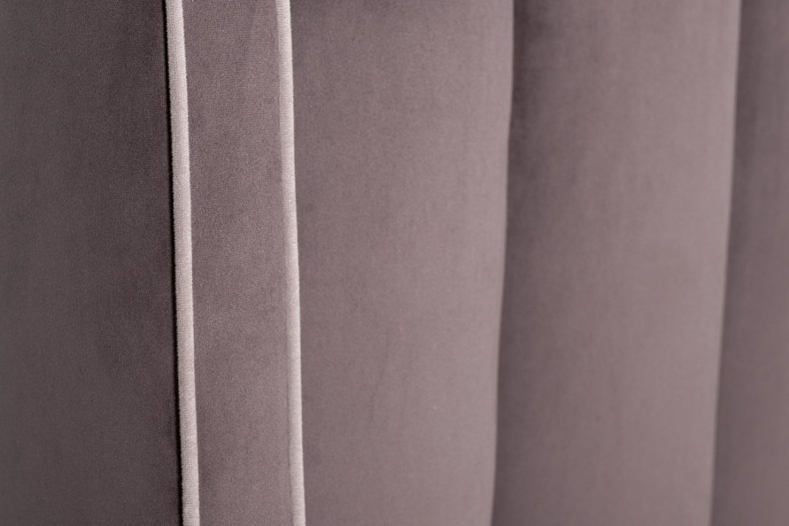 Кровать Odry с подъемным механизмом и бельевым ящиком лилово-серая