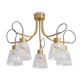Потолочная люстра Freya Карамель / Caramel FR5522PL-05BS