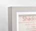 Фоторамка Innova PI09907 Ф/рамка 25*25cm Shadow Box Grey (окно 21*21см), серый, МДФ (6/144) Б0046298