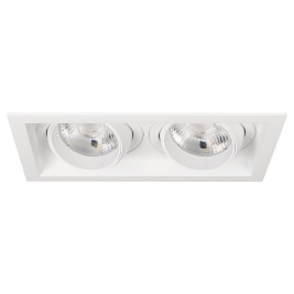 Светильник MS-VORTEX-BUILT-S250x140-2x30W Warm3000 (WH-WH, 17 deg, 230V) Arlight 057767