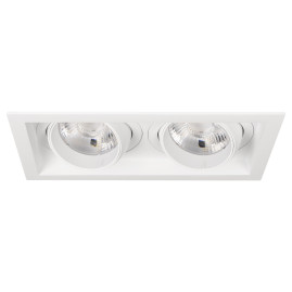 Светильник MS-VORTEX-BUILT-S250x140-2x30W Warm3000 (WH-WH, 17 deg, 230V) Arlight 057767