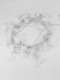 Светодиодная гирлянда Uniel снежинки 220V белый ULD-S0700-050/DTA White IP20 SNOWFLAKES-2 07935