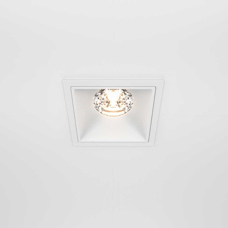 Встраиваемый светильник Maytoni Alfa LED DL043-01-15W3K-D-SQ-W