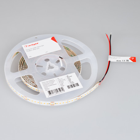 Светодиодная лента Arlight 12W/m 80Led/m 2835SMD дневной белый 5M UL-A180-10mm 24V Day5000 044512