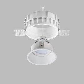 Комплект из светильника и рамки Lightstar Domino Round (214610+214606) G214606