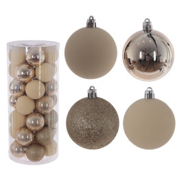 Набор из 35шт Украшение новогоднее &quot;Шар&quot;, D 6 см, L16 W16 H36 см
