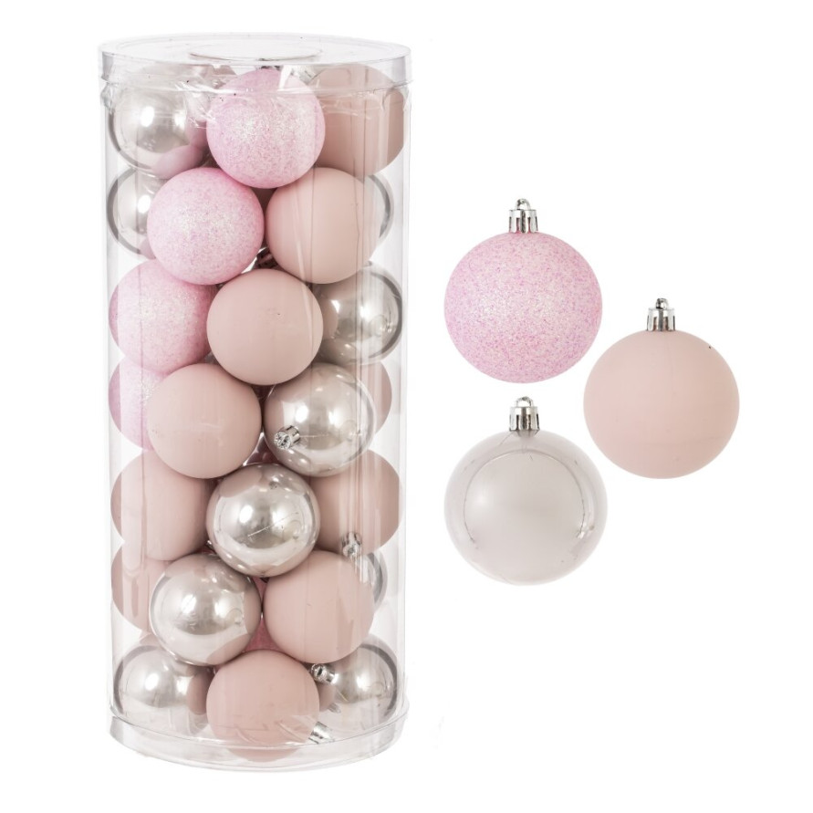 Набор из 35шт Украшение новогоднее &quot;Шар&quot;, D 6 см, L16 W16 H36 см