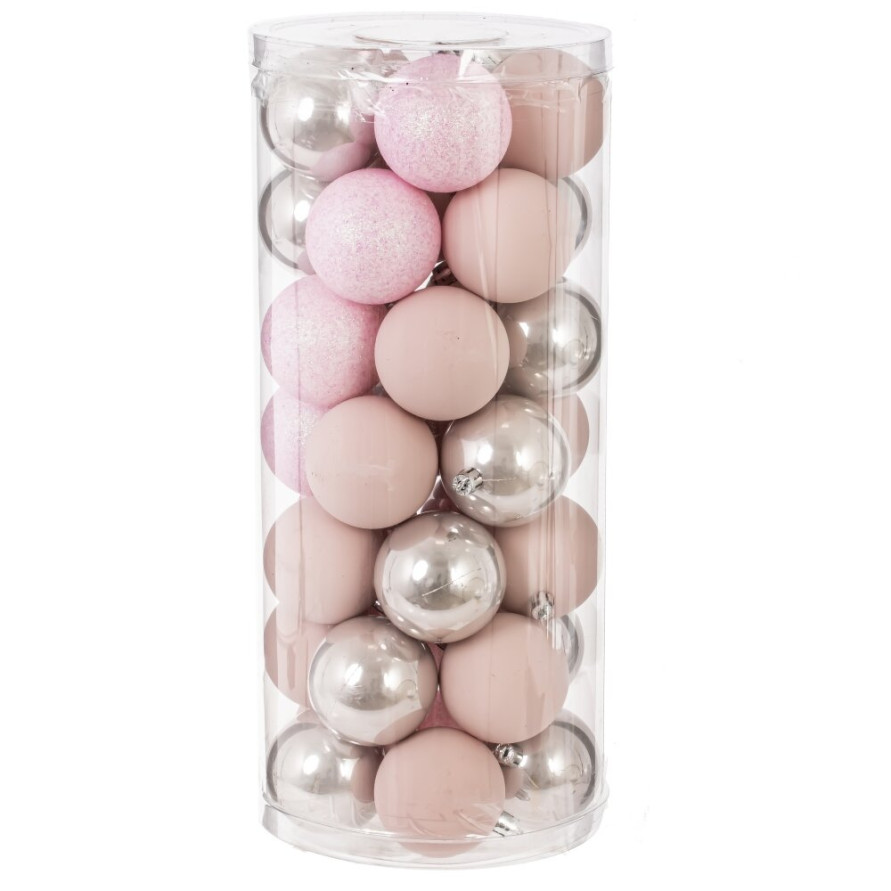 Набор из 35шт Украшение новогоднее &quot;Шар&quot;, D 6 см, L16 W16 H36 см