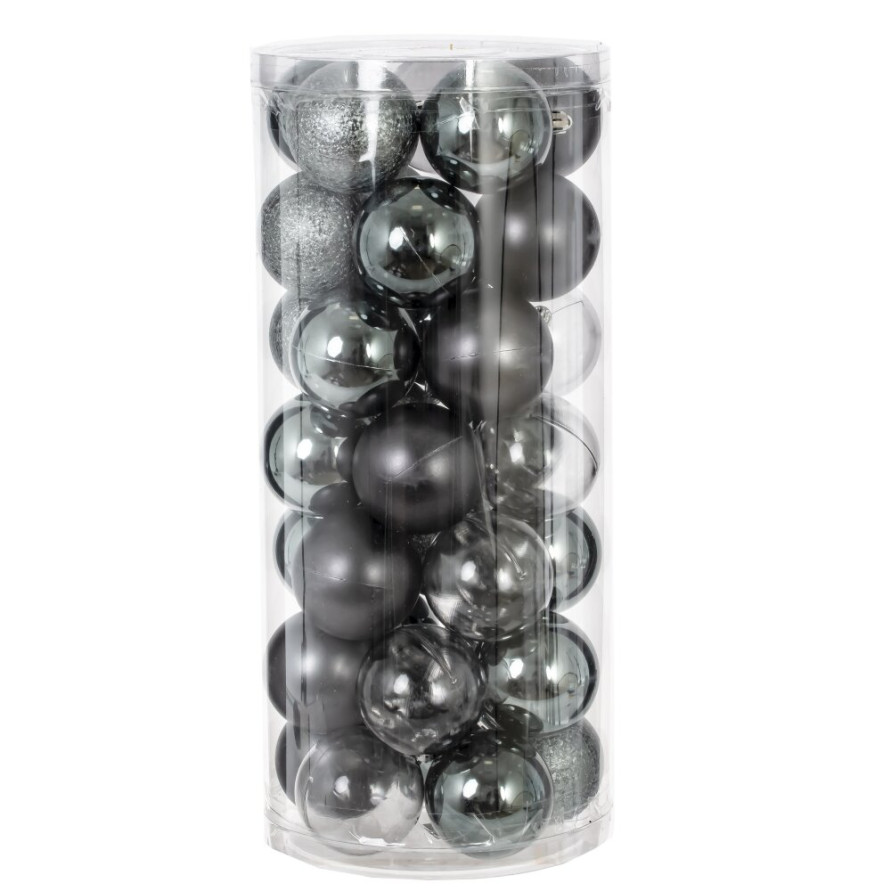 Набор из 35шт Украшение новогоднее &quot;Шар&quot;, D 6 см, L16 W16 H36 см