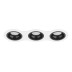 Комплект из светильников и рамки Lightstar Domino Round (214636+214607+214607+214607) D636070707