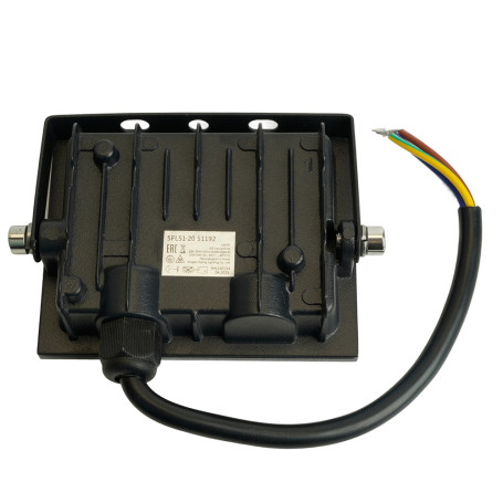 Светодиодный прожектор SAFFIT SFL51-20 IP65 20W 6500K черный 51192