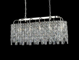 Люстра NEWPORT 1312/C nickel