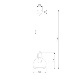 Подвесной светильник TK Lighting 599 Mango