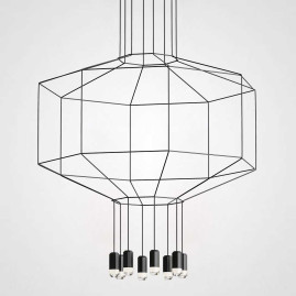 Подвесной светильник Imperium Loft Via Wireflow Polyhedral 0301 Octagonal D55 377876-22
