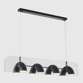 Подвесной светильник Crystal Lux ELEMENT SP48W LED BLACK