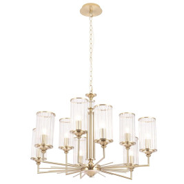 Подвесная люстра Crystal Lux Gloria SP9 Brass