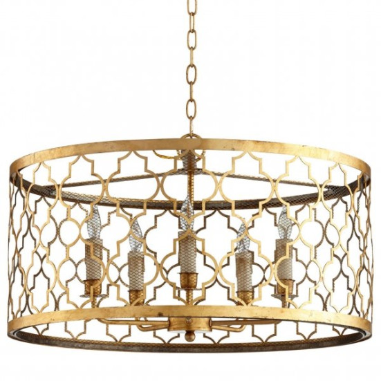 Подвесная люстра Loft-Concept Arabesque Quatrefoil Drum 40.1036-0 7327