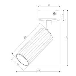 Светодиодный спот Eurosvet Arris 20098/1 Led белый