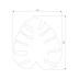 Настенный светильник TK Lighting 5822 Monstera