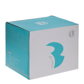 Кружка с крышкой и ложкой, 400 мл, L12 W9 H9 см