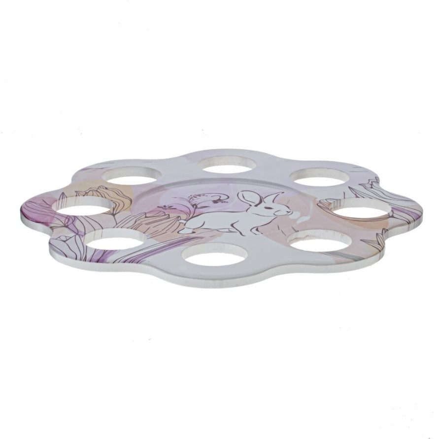 Подставка для 8-ми яиц, L22 W22 H1 см