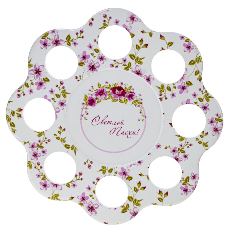 Подставка для 8-ми яиц, L22 W22 H1 см