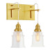 Бра Lumina Deco Fredica Moletti LDW 6844-2 MD+PR