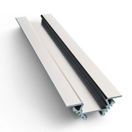 Профиль угловой накладной серебро 2м. Apeyron 08-03-01