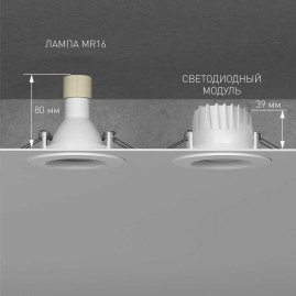 Светодиодный модуль Elektrostandard 9W 3000K LED a071307