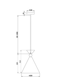 Подвесной светильник Freya Moth FR5392PL-01GR