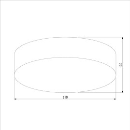 Потолочный светильник TK Lighting 4433 Rondo