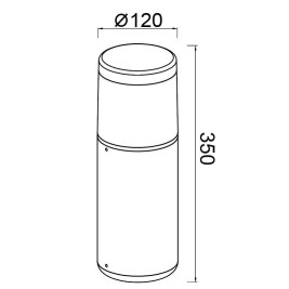 Уличный светильник Mantra Chicago 8844