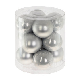 Набор из 12шт Украшение новогоднее &quot;Шар&quot;, D 4 см, L9,5 W9,5 H10,5 см