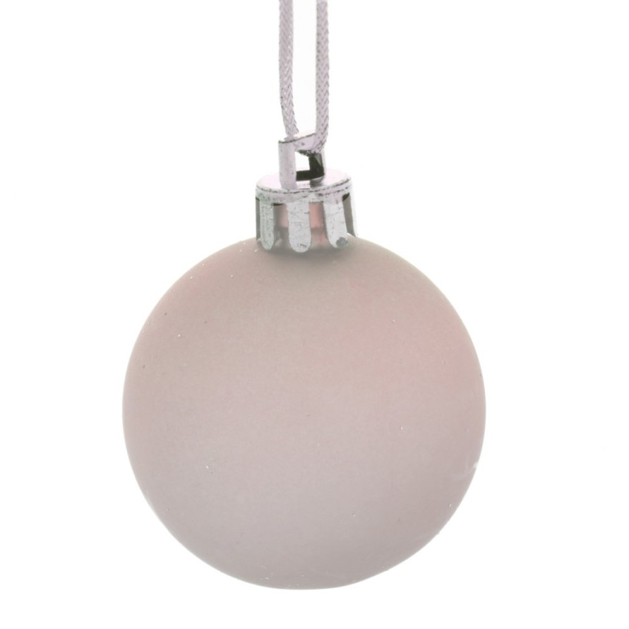 Набор из 12шт Украшение новогоднее &quot;Шар&quot;, D 4 см, L9,5 W9,5 H10,5 см