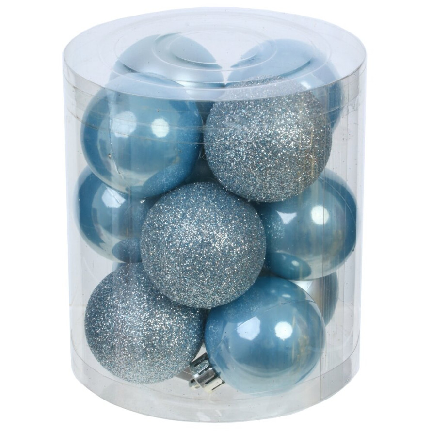 Набор из 12шт Украшение новогоднее &quot;Шар&quot;, D 4 см, L9,5 W9,5 H10,5 см