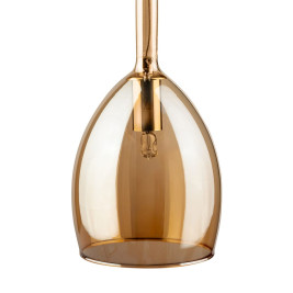 Подвесной светильник Crystal Lux Lux New SP1 C Amber