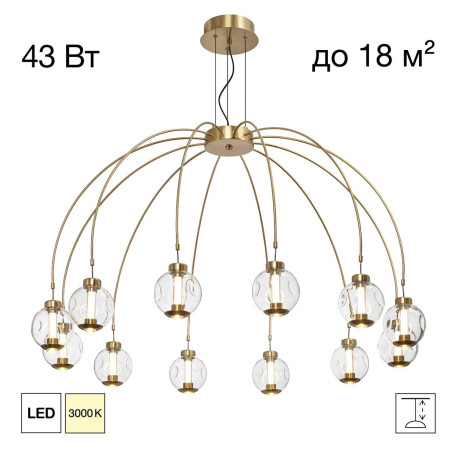 Подвесная люстра Citilux Noona CL251190