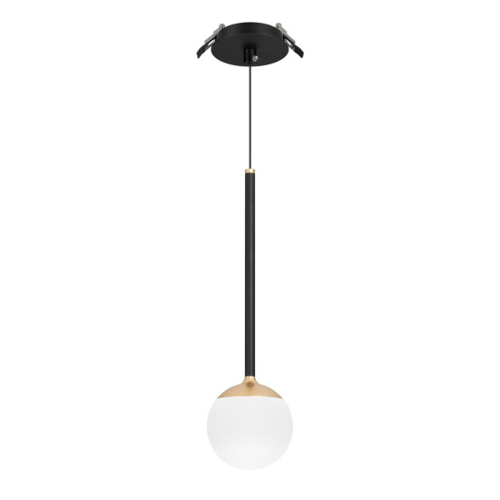 Светильник SP-BEADS-HANG-BUILT-T-R100-8W Warm3000 (BK-GD, 180 deg, 230V) Arlight 056420