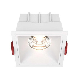 Встраиваемый светильник Maytoni Alfa LED DL043-01-15W3K-SQ-W