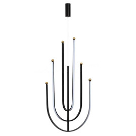 Люстра подвесная Alfa Light F3924-62 BK 70W ?60*H11 0